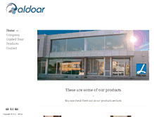 Tablet Screenshot of aldoar.com
